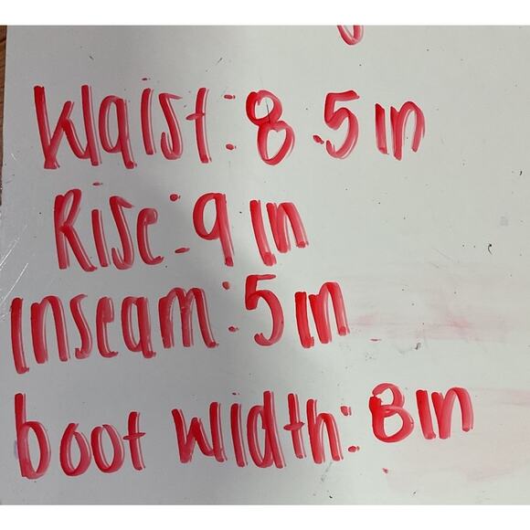 Vintage Disney Pixar Cars Denim Jean cargo Shorts 2000s y2k elastic band size 7 - Picture 8 of 8